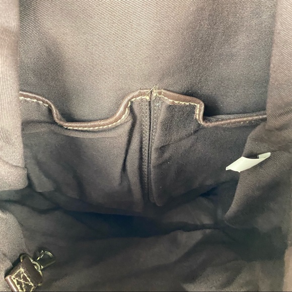 Sundance Leather Slouch Zip Top Tote - Picture 9 of 11